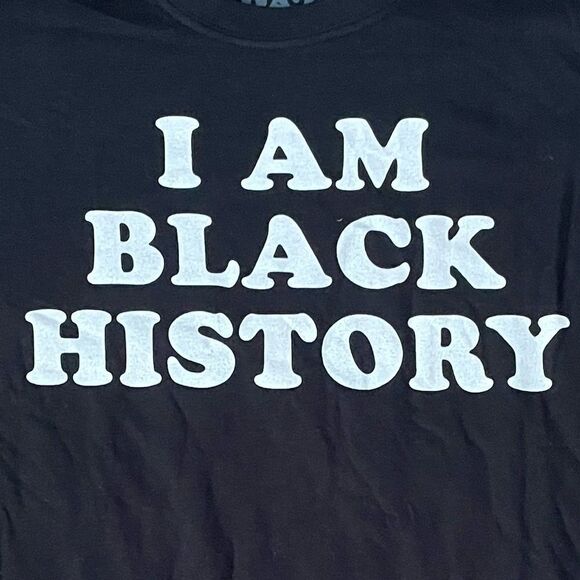 Strange Daze black white crewneck short sleeve ladies casual large tshirt - Picture 3 of 3